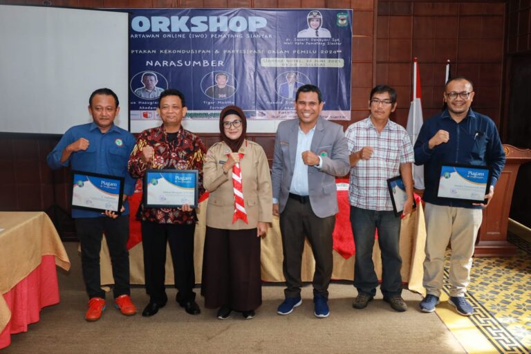 Pemko Siantar Gelar Workshop IWO, Media Berikan Informasi Benar Jangan Hoaks