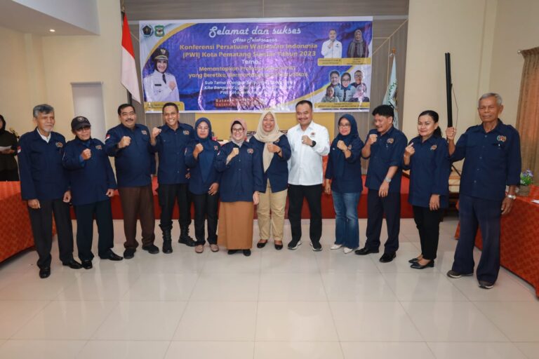 Konferensi PWI Pematang Siantar Resmi Ditutup