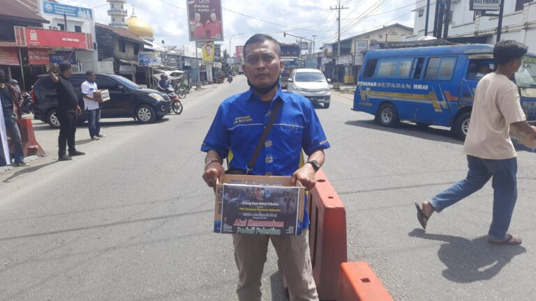 PWI dan PJS Batu Bara gelar Aksi Peduli Palestina