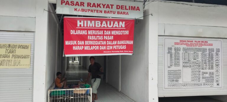 Kios Pasar Delima Indrapura Diduga Diperjual Oknum Pemkab Batu Bara