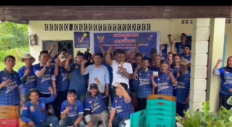 PRIMA Medan Gelar Konsolidasi Posko Rakyat Adil Makmur: Optimis Menang Satu Putaran