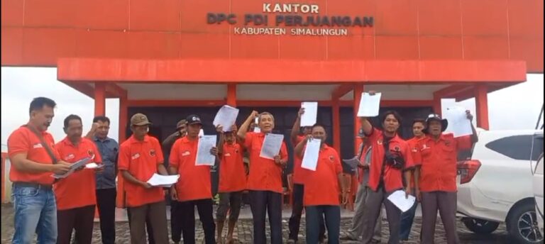 Saksi PAC PDIP Hasil Bimtek BSPN Besok Pemilu, Tidak di Fungsikan DPC PDI Kabupaten Simalungun