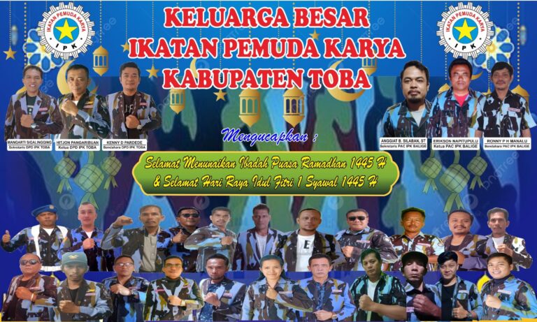 Jaga Keberagaman, IPK Balige Pasang Baliho Ucapan Selamat Menunaikan Ibadah Puasa