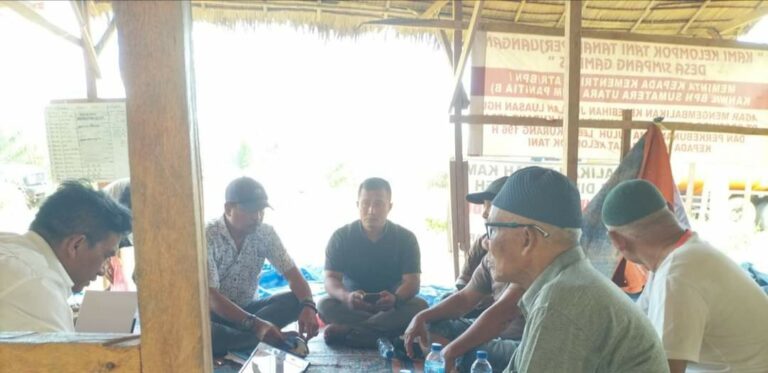 Kelompok Tani Simpang Gambus Bantah Surat PT Socfin Indonesia Mengatakan Itu Tanah Mereka