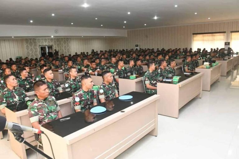 Kodam I/BB Gelar Pembekalan Personil Penugasan Apter Kodim wilayah Kodam XVII/Cen dan Kodam XVIII/Ksr