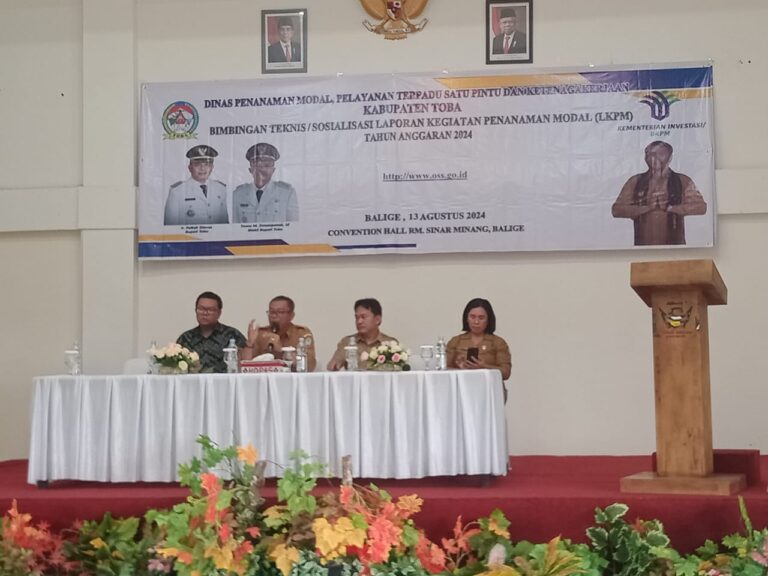 Dinas Pelayanan Terpadu Toba Gelar Bimtek UMK