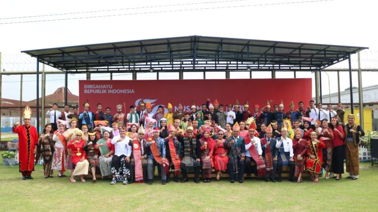 Lapas Kelas IIA Pematangsiantar Laksanakan Upacara HUT Republik Indonesia Ke-79