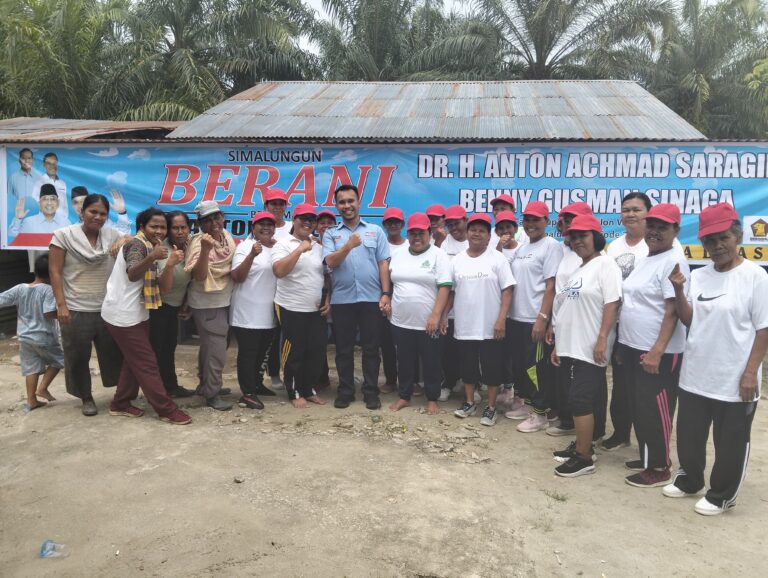 Warga Terkejut Calon Wakil Bupati Hadiri Ulang Tahun Senam Sehat