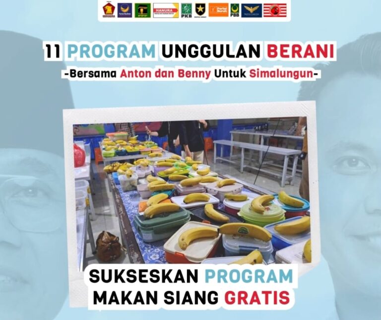 Visi dan misi Anton-Benny Selaras dengan Pemerintah Pusat