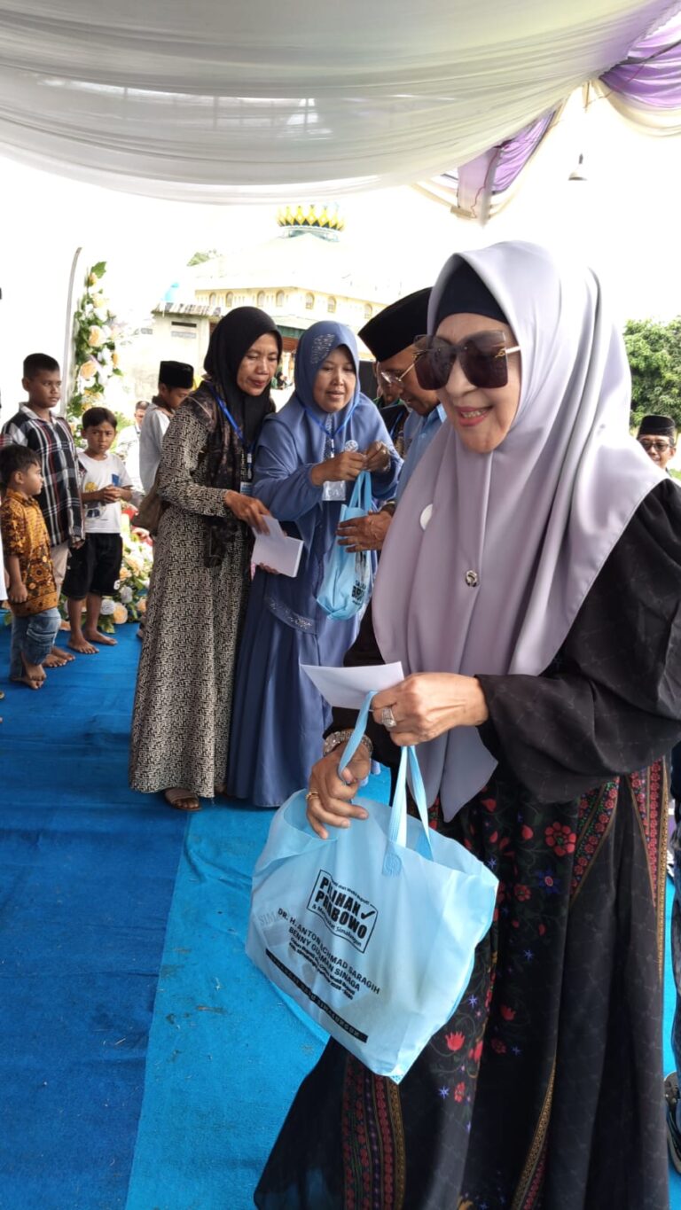 FKUM Gunung Maligas Gelar Tabligh Akbar Maulid Nabi Bersama Calon Bupati Anton Saragih