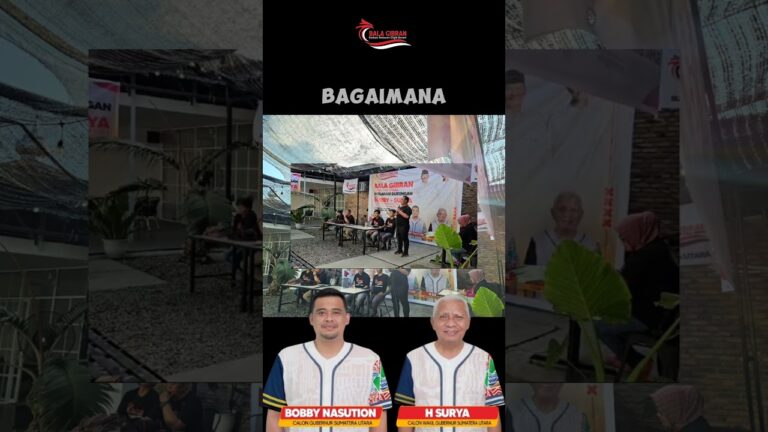 Deklarasi Bala Gibran Sumut Dukung Bobby-Surya