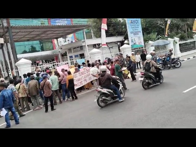 Aksi Petani Karena Puluhan Tahun Tanahnya Dikuasai Socfindo Tanah Gambus