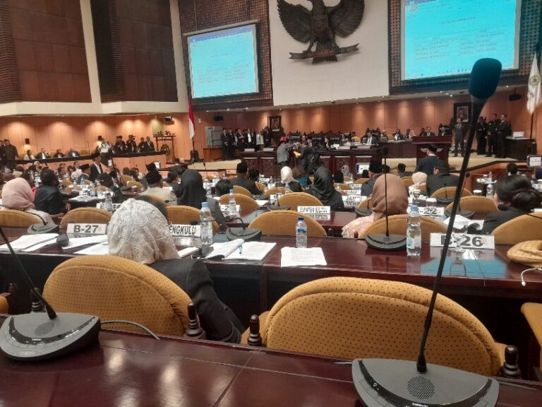 Hasil Perhitungan Suara Unsur DPD Abchandra Muhammad Menjadi Ketua MPR 2024-2029
