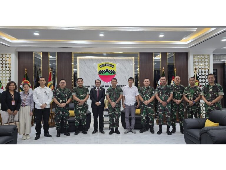 DPD RI Penrad Siagian Kunjungan Ke Kodam I/BB Bahas Konflik Agraria dan Kriminalitas