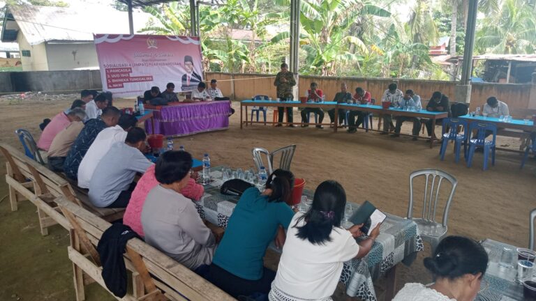 Anggota MPR RI Penrad Siagian Gelar Sosialisasi 4 Pilar Kebangsaan