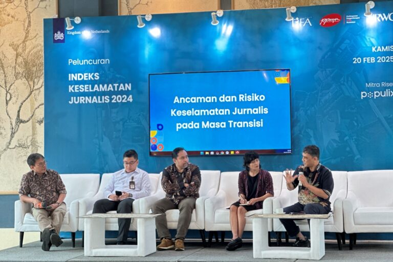 Indeks Keselamatan Jurnalis 2024 Meningkat  tetapi Masa Depan Kebebasan Pers Masih Diragukan