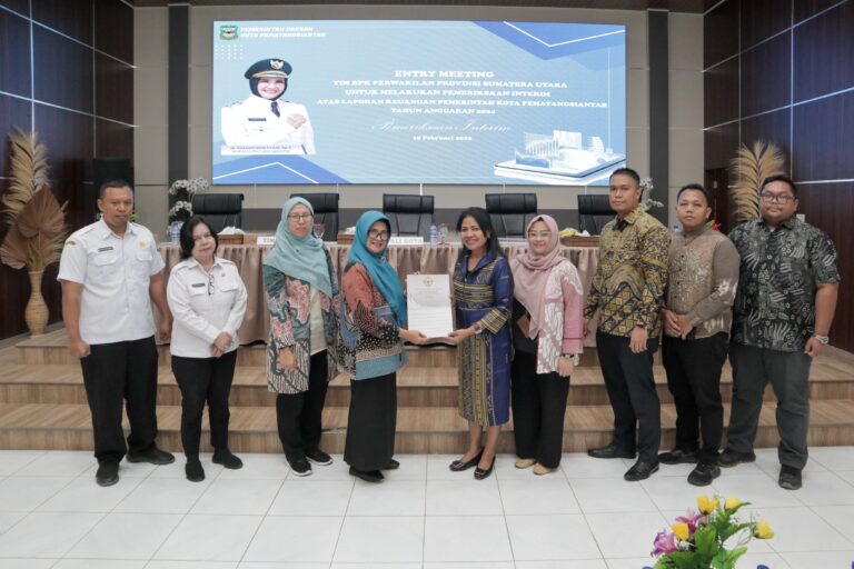 Pemko Siantar Dan BPK RI Pemprovsu Melakukan Entry Meeting