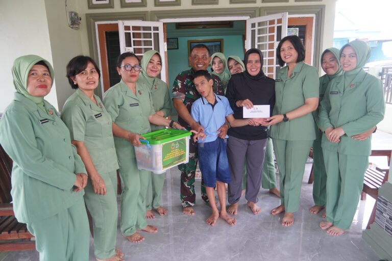 Persit Korem 022/PT Peringati HUT Persit Kartika Chandra Kirana ke-79