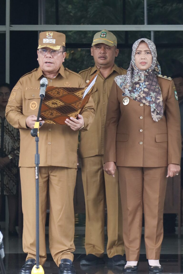 Wesli Silalahi Pimpin Apel Gabungan Jajaran Pemko Pematangsiantar
