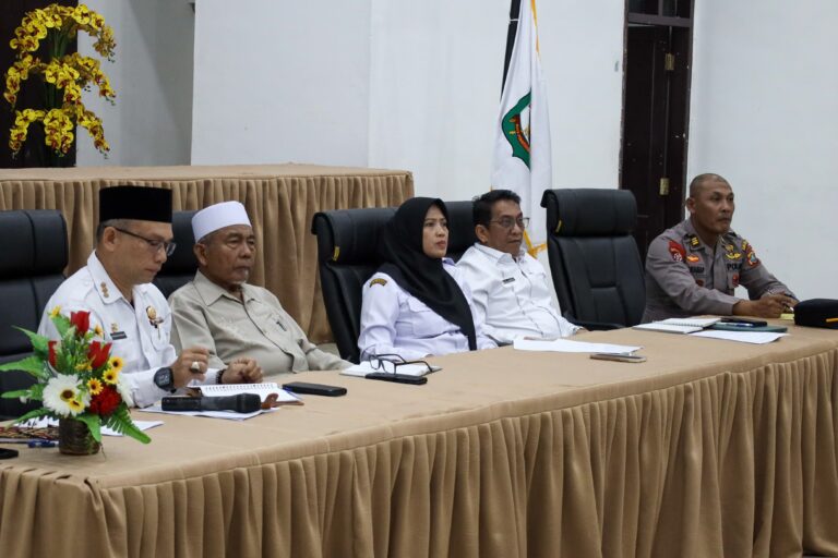 Pemko Pematangsiantar Ikuti Rapat Persiapan Takbir Keliling Dan Sholat Idul Fitri  1446 H/2025 M