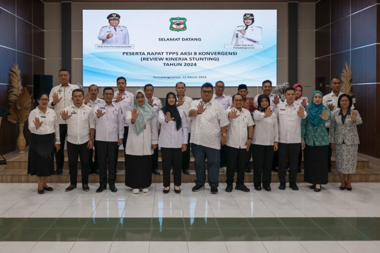 Pemko Pematangsiantar Gelar Rapat Review Kinerja Stunting Tahun 2025
