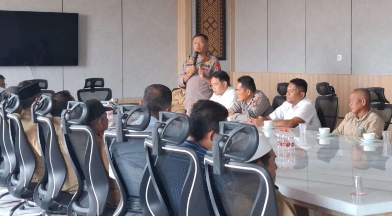 Rapat Kordinasi Maraknya Pencurian Sawit Di Batu Bara, Agen Sawit Dapat Dijerat Pasal 480 KUHP
