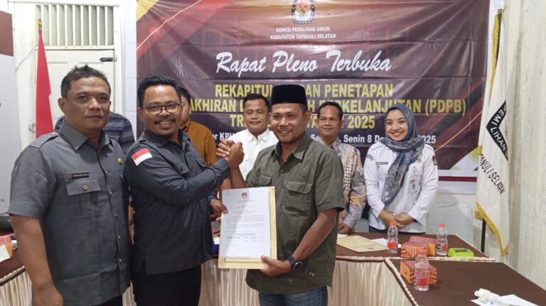 Bawaslu Tapanuli Selatan hadiri Pemutakhiran Data Pemilih berkelanjutan Triwulan IV 2025