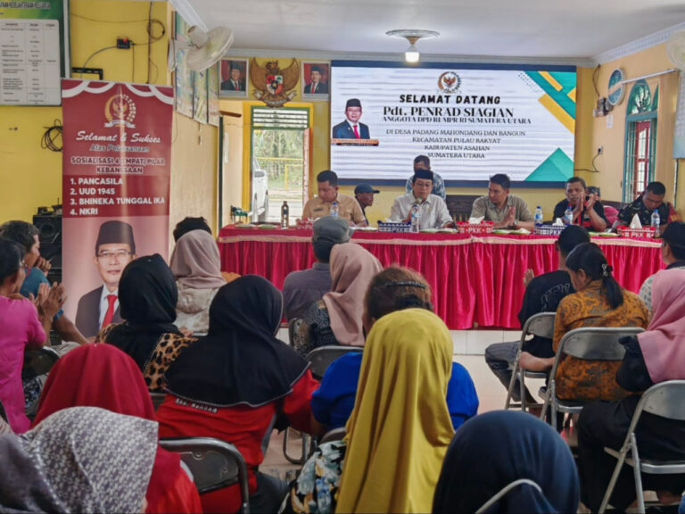 SOS MPR Di Padang Mahondang, Pendrad Siagian Tampung Aspirasi Warga Soal Banjir Dan Konflik Lahan