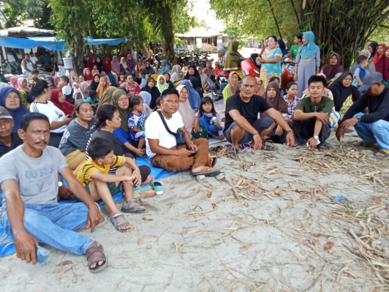 Warga Perdagangan II Harapkan Pemprovsu Bangun Bronjong di Huta I dan II Perdagangan