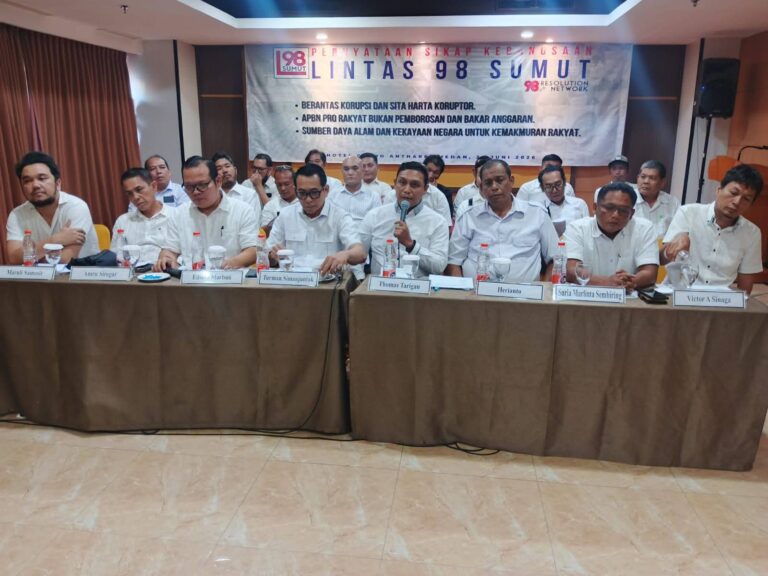 Aktivis 98 Sumut Dukung Pemerintahan Prabowo-Gibran
